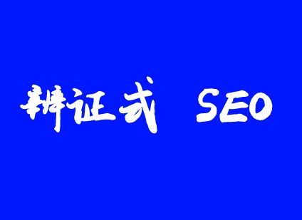 什么是辨证式seo