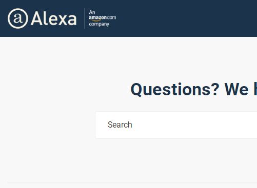 Alexa网站登录入口