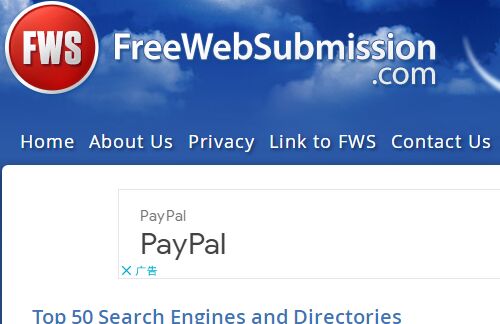 Freewebsubmission.com 搜索引擎批量提交